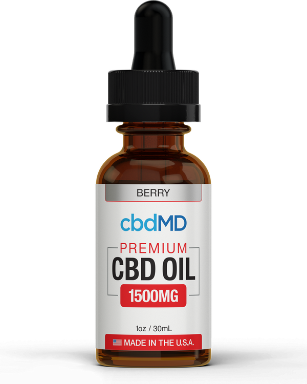 CBD MD Tincture (1500mg) - Natural , Berry & Mint Flavors