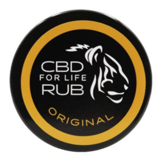 CBD For Life - Pure CBD Rub (  Relaxing Lavender ,  Pain Relief Lemongrass, Original )