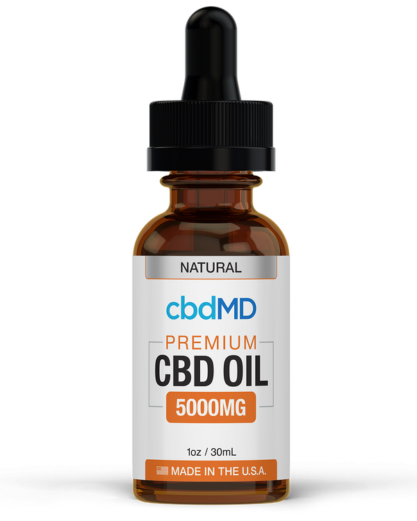 CBD MD Tincture (5000mg) - Natural & Berry