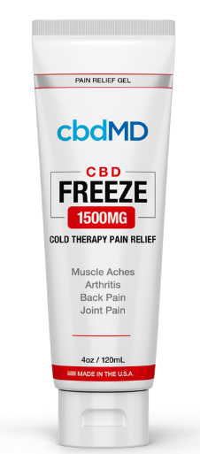 CBD MD Freeze Pain Relief  Squeeze Tube 1500mg